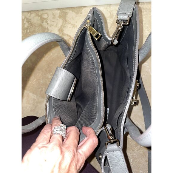 👜 Furla Italian Leather Metropolis Satchel Handbag – Excellent Condition - Picture 10 of 15
